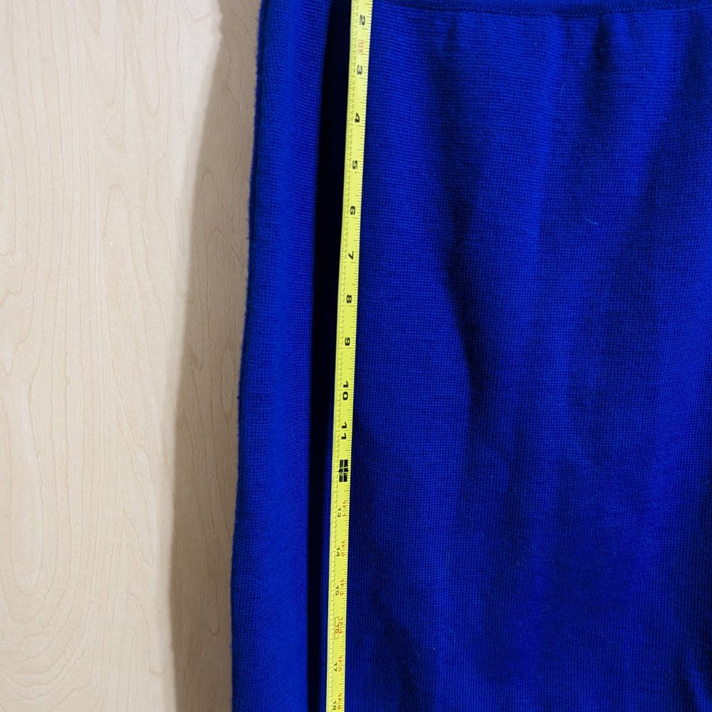 100% Merino Wool Pencil Skirt - Size M - Picture 7 of 10